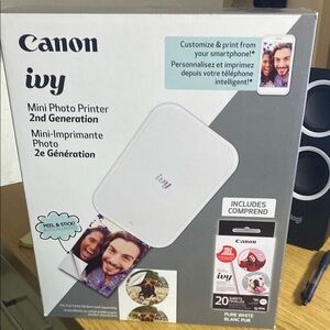 Canon Ivy Mini Photo Printer 2nd Generation